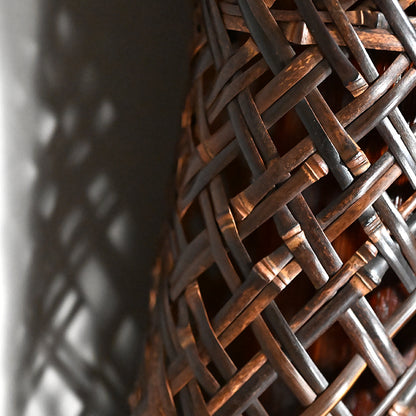 Bamboo Tea Room Basket ー西川 宗悦 “籠花入”