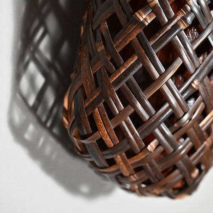 Bamboo Tea Room Basket ー西川 宗悦 “籠花入”