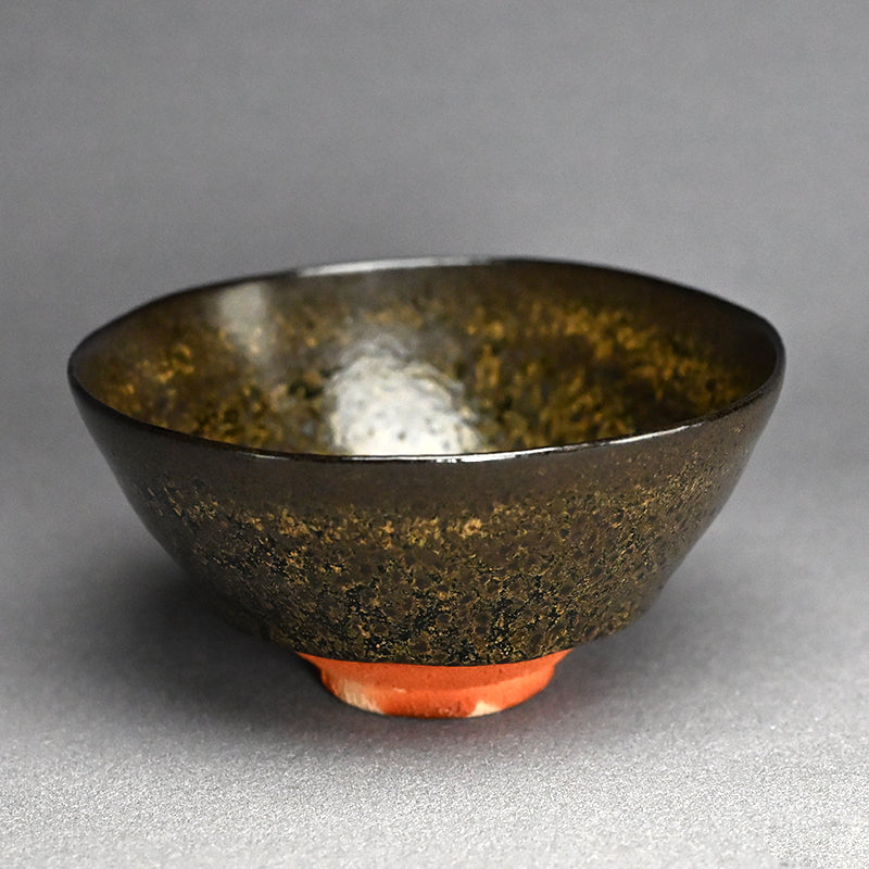 Fabulous Tenmoku Chawan Tea Bowl ー清水 卯一 “窯変天目釉 茶盌”