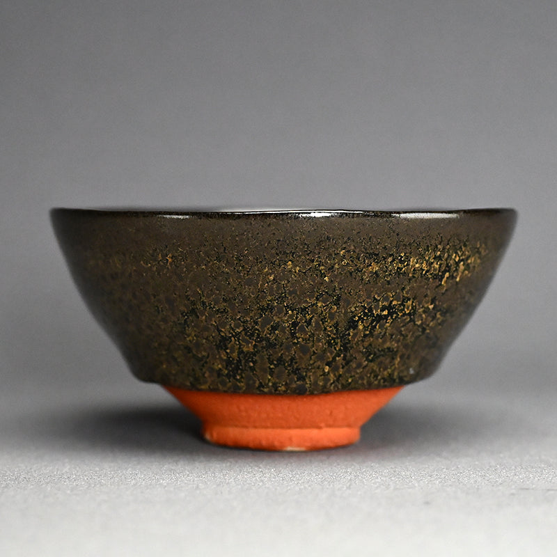Fabulous Tenmoku Chawan Tea Bowl ー清水 卯一 “窯変天目釉 茶盌”