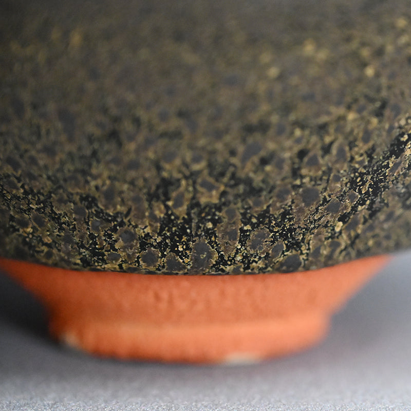 Fabulous Tenmoku Chawan Tea Bowl ー清水 卯一 “窯変天目釉 茶盌”