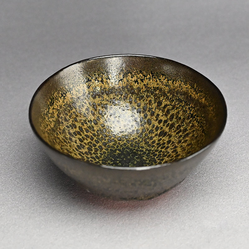 Fabulous Tenmoku Chawan Tea Bowl ー清水 卯一 “窯変天目釉 茶盌”