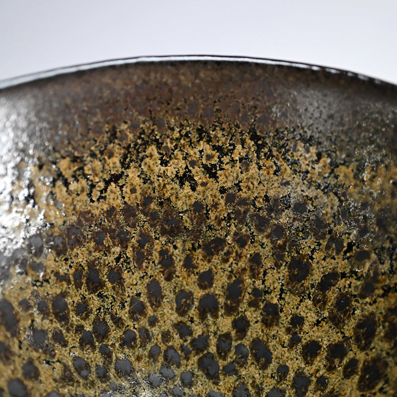 Fabulous Tenmoku Chawan Tea Bowl ー清水 卯一 “窯変天目釉 茶盌”