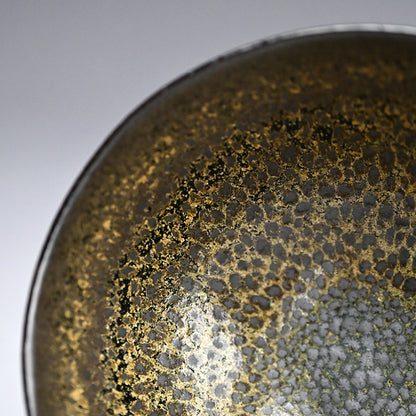 Fabulous Tenmoku Chawan Tea Bowl ー清水 卯一 “窯変天目釉 茶盌”