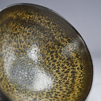 Fabulous Tenmoku Chawan Tea Bowl ー清水 卯一 “窯変天目釉 茶盌”