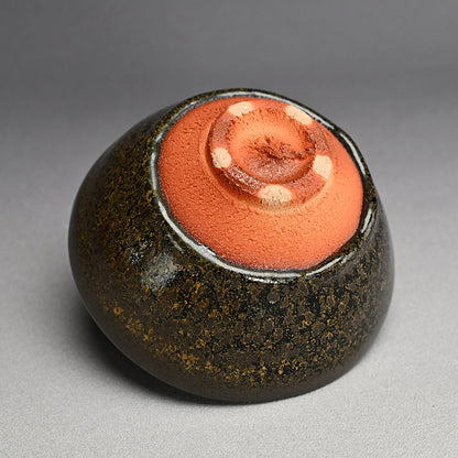 Fabulous Tenmoku Chawan Tea Bowl ー清水 卯一 “窯変天目釉 茶盌”