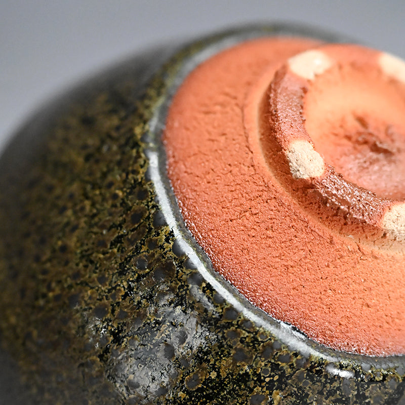 Fabulous Tenmoku Chawan Tea Bowl ー清水 卯一 “窯変天目釉 茶盌”