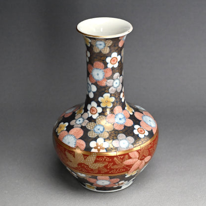 Antique Japanese Koransha Porcelain Vase ー香蘭社