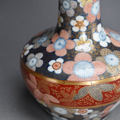 Antique Japanese Koransha Porcelain Vase ー香蘭社
