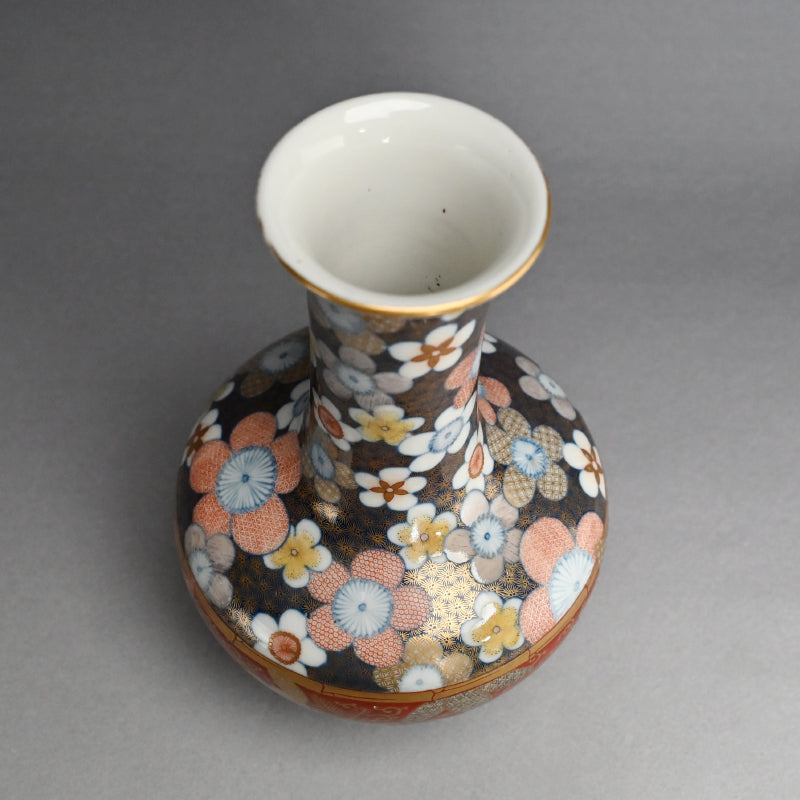 Antique Japanese Koransha Porcelain Vase ー香蘭社