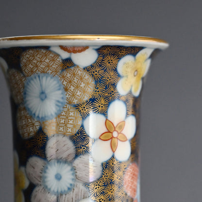 Antique Japanese Koransha Porcelain Vase ー香蘭社
