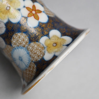 Antique Japanese Koransha Porcelain Vase ー香蘭社