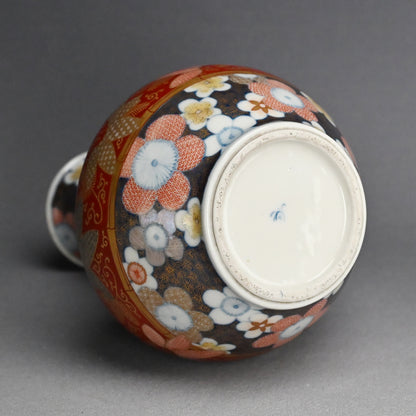 Antique Japanese Koransha Porcelain Vase ー香蘭社