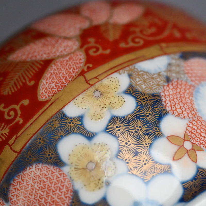 Antique Japanese Koransha Porcelain Vase ー香蘭社