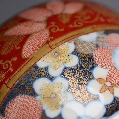 Antique Japanese Koransha Porcelain Vase ー香蘭社