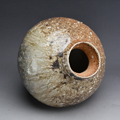 Teketoshi Shigaraki Tsubo ー古谷 剛敏 "信楽 自然釉 壷"