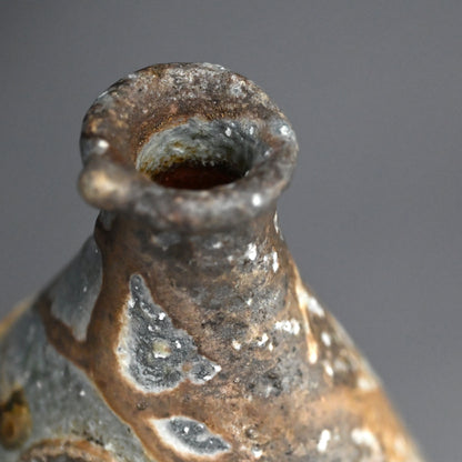 Yohen Hanaire Tamba Vase ー西端 正"窯変花入"