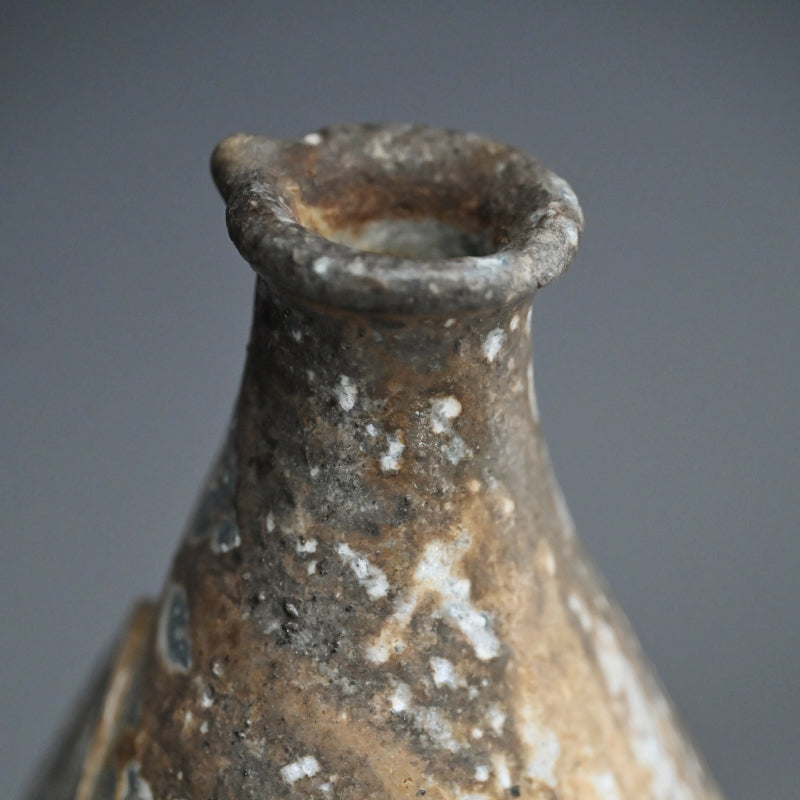 Yohen Hanaire Tamba Vase ー西端 正"窯変花入"