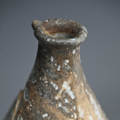 Yohen Hanaire Tamba Vase ー西端 正"窯変花入"