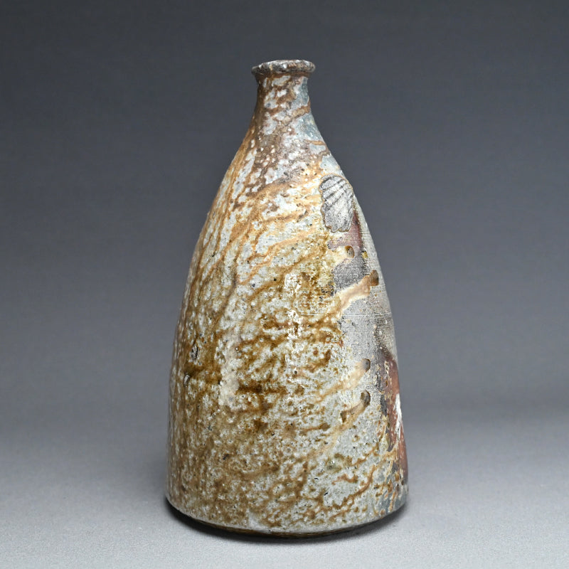 Yohen Hanaire Tamba Vase ー西端 正"窯変花入"