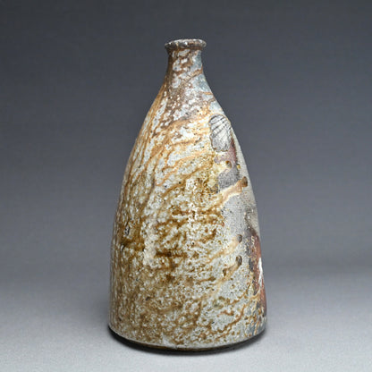 Yohen Hanaire Tamba Vase ー西端 正"窯変花入"