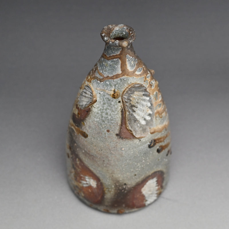 Yohen Hanaire Tamba Vase ー西端 正"窯変花入"