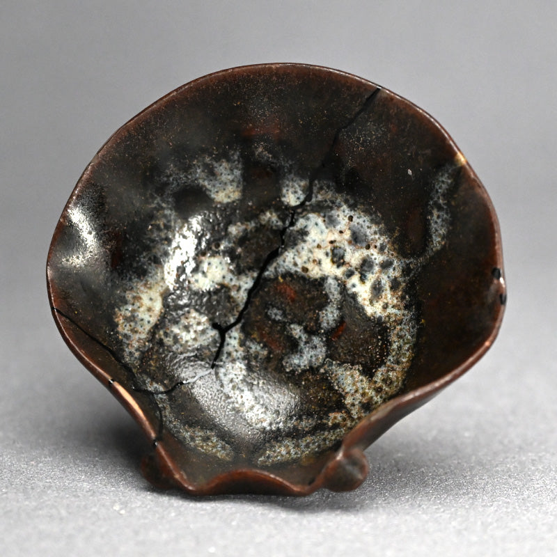 油滴天目 阿賀野焼 向付