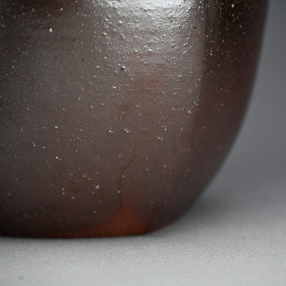 Bizen Henko Vase ー伊勢崎 創 "備前 扁壷"