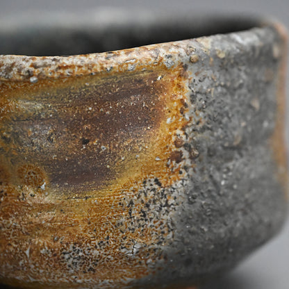 Bizen Chawan Maccha Tea Bowl ー森 丁斎 “備前 手造り茶盌”
