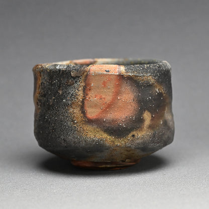 Bizen Chawan Maccha Tea Bowl ー森 丁斎 “備前 手造り茶盌”