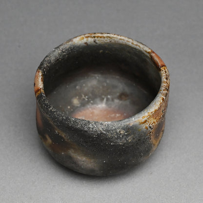 Bizen Chawan Maccha Tea Bowl ー森 丁斎 “備前 手造り茶盌”