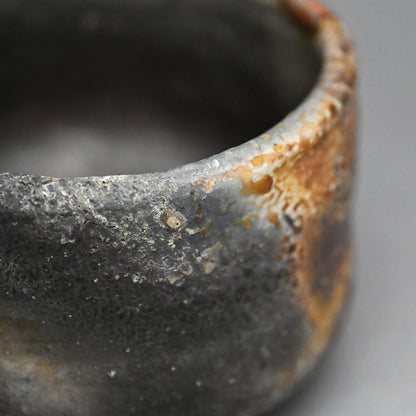 Bizen Chawan Maccha Tea Bowl ー森 丁斎 “備前 手造り茶盌”
