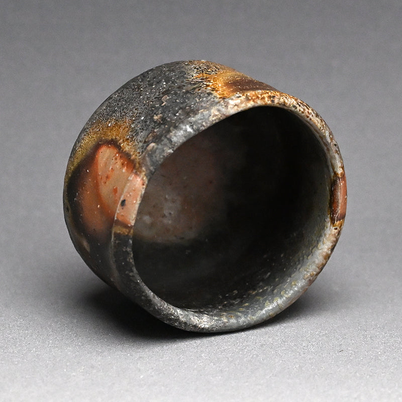 Bizen Chawan Maccha Tea Bowl ー森 丁斎 “備前 手造り茶盌”