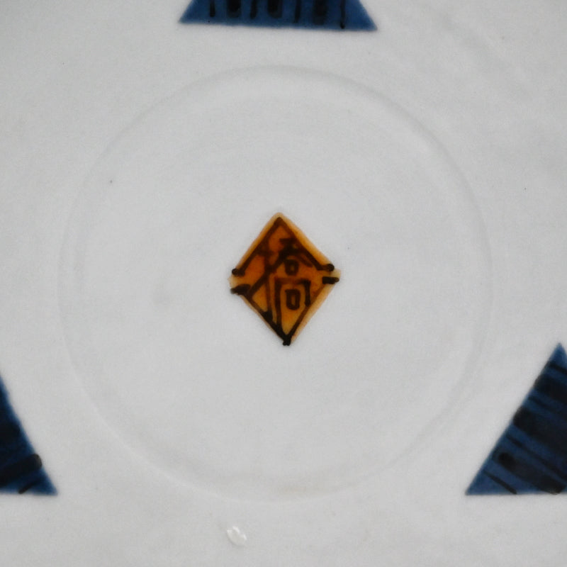Massive Porcelain Lotus Platter ー橋詰 正英 "釉裏紅金彩蓮池図 大皿"