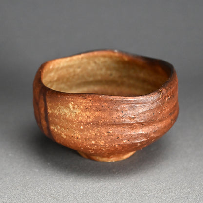 Bizen Chawan Tea Bowl ー森 丁斎 “備前 茶盌”
