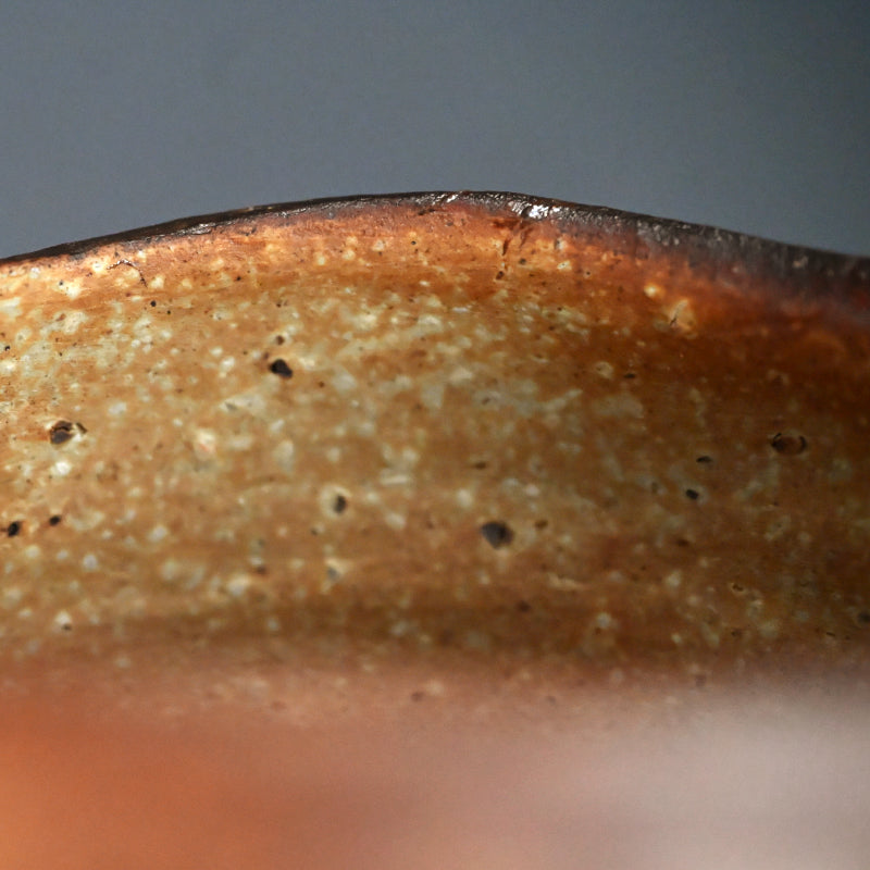 Bizen Chawan Tea Bowl ー森 丁斎 “備前 茶盌”