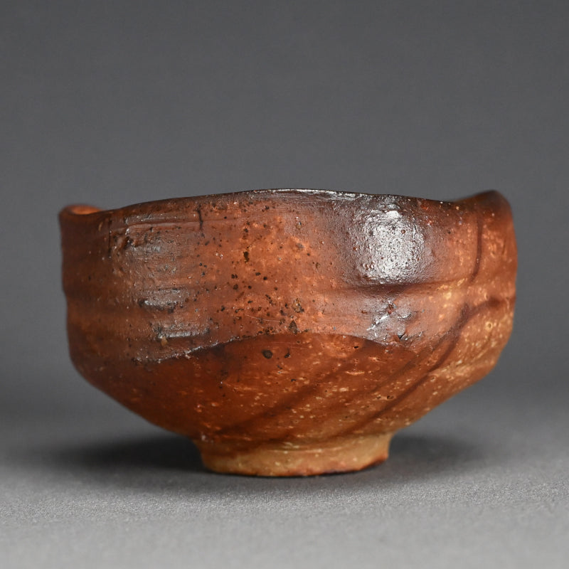 Bizen Chawan Tea Bowl ー森 丁斎 “備前 茶盌”