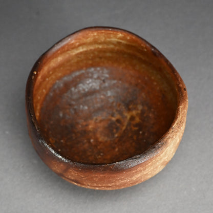 Bizen Chawan Tea Bowl ー森 丁斎 “備前 茶盌”