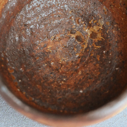 Bizen Chawan Tea Bowl ー森 丁斎 “備前 茶盌”