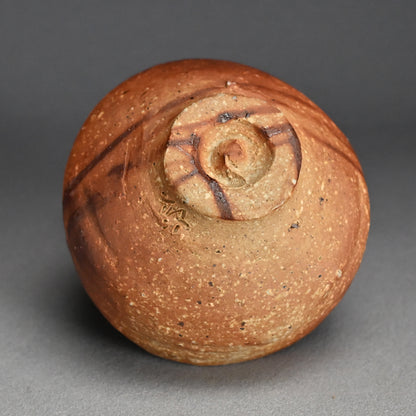 Bizen Chawan Tea Bowl ー森 丁斎 “備前 茶盌”