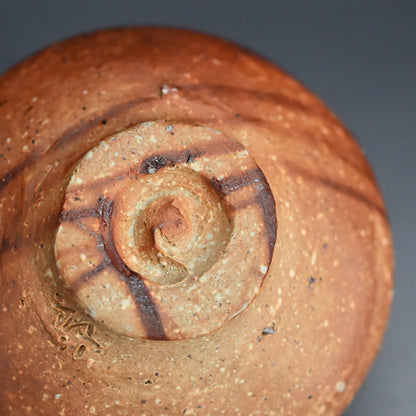 Bizen Chawan Tea Bowl ー森 丁斎 “備前 茶盌”