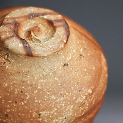 Bizen Chawan Tea Bowl ー森 丁斎 “備前 茶盌”