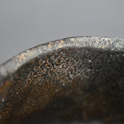 Bizen Yohen Chawan Tea Bowl ー森 丁斎 “備前 窯変茶盌”