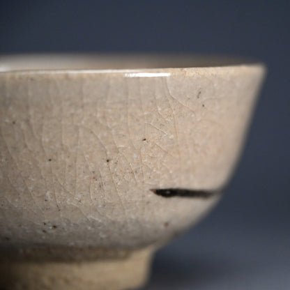 Zengoro / Denne Chawan Tea Bowl ー永楽 善五郎, 円山 伝衣 "萩次山筆茶碗 "