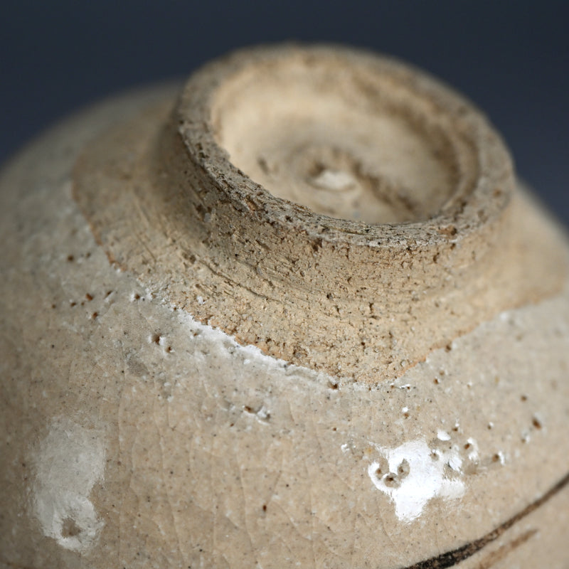 Zengoro / Denne Chawan Tea Bowl ー永楽 善五郎, 円山 伝衣 "萩次山筆茶碗 "