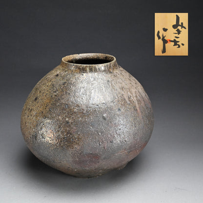 Tokoname Ash Glazed Tsubo ー大迫 みきお "壺"