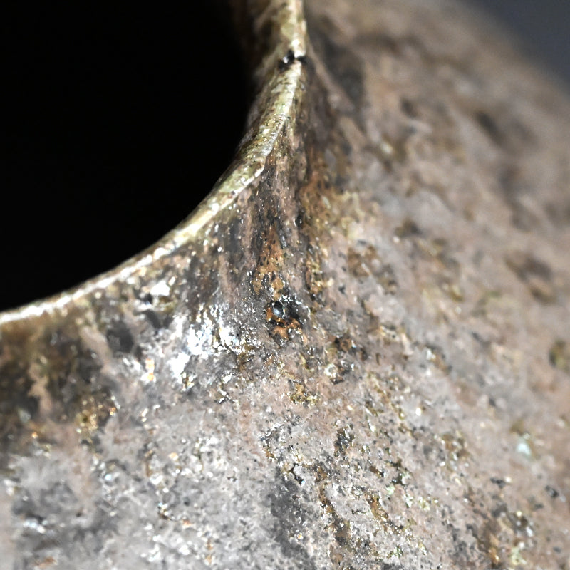 Tokoname Ash Glazed Tsubo ー大迫 みきお "壺"