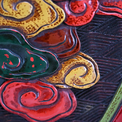 Sanuki-bori Lacquer Tray by Shiseki-sanjin ー紫石 山人 “香盆”