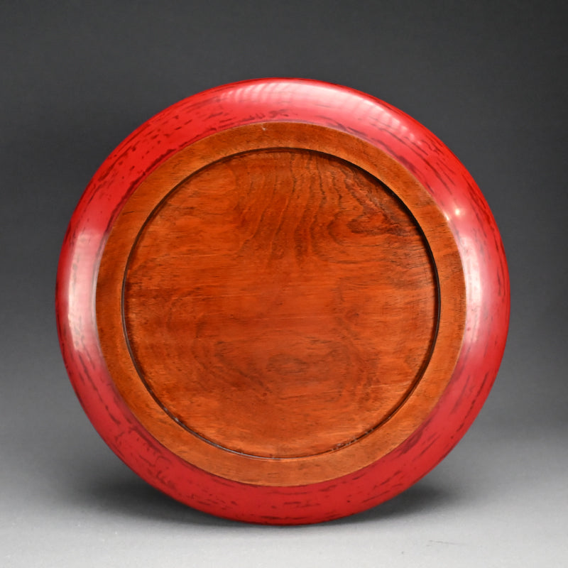 Sanuki-bori Lacquer Tray by Shiseki-sanjin ー紫石 山人 “香盆”