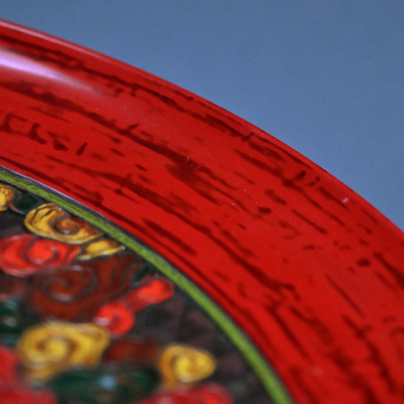 Sanuki-bori Lacquer Tray by Shiseki-sanjin ー紫石 山人 “香盆”